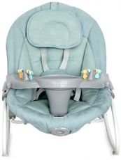 Електричні гойдалки 2 в 1 Lorelli TANGO Frosty Green STARS